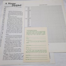 *Rules/Turn Chart Only* A House Divided The American Civil War 1861-1865 - $11.87