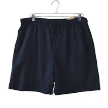 Basic Editions Womens Shorts Extra Large Relaxed Fit Navy Blue Cotton - £11.80 GBP