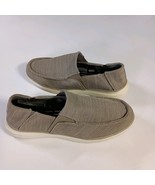 Falls Creek Mens  Slip On Loafer Bradley Size 12 Beige Tan Textile Upper... - $363.73 MXN