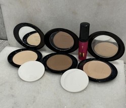 3 Eudora Skin Perfection Compact Porcelain, Caramel, &amp; Sand Beige &amp; Lip ... - $19.80