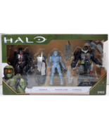 World of Halo Tovaras Hyperius Active Camo Master Chief 3.75&quot; Action Fig... - £15.67 GBP