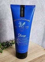 Bath &amp; Body Works Sleep Lavender Cedarwood Body Cream 8 Oz Retired Rare - $48.99