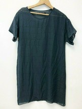 Madewell Broadway &amp; Broome Laser Cut Shift Dress Black Size XS Extra Small, EUC - £10.21 GBP