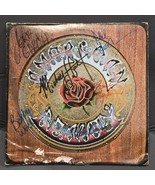 Grateful Dead signed lp American Beauty, 6 members, Original, Vintage, G... - $10,453.77 MXN