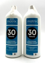 Matrix 30 Volume Cream Developer Use With SoColor Lighteners 32 oz-2 Pack - £28.64 GBP