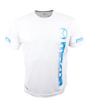 Mazda White Fan T-Shirt Motorsports Car Racing Sports Top Gift New Fashion  - £25.01 GBP