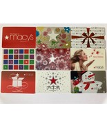 9 Macy`s Collectible Gift Cards Lot Set - £6.28 GBP