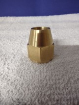 BRASS/ FLARE/ FITTING/Neenan /10020/ 5/8 IN./Short/ Nut /Lead Free/ SAE - $5.00