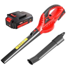 Cordless Leaf Blower, 20V Lightweight Small Leaf Blower With Battery Pow... - $91.99