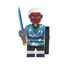 Demon Slayer Sakonji Urokodaki Lego Compatible Minifigure Bricks Toys - £2.78 GBP