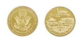 Washington Dc Lincoln Jefferson Memorial White House Great Seal Challenge Coin - £23.56 GBP