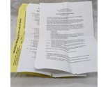 (3) Vintage Israeli Jerusalem Archaeological Seminars Class Sheets - $60.54 CAD