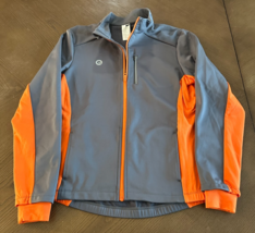 Przewalski Size L Mens Orange Full Zip Stand Collar Back Pocket Cycling ... - $614.31 MXN