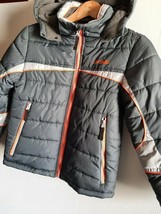 London Fog Kids Medium 10-12 Coat Jacket Coat with Orange Piping Design - £23.91 GBP