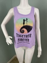 Women&#39;s Disney Nightmare Before Christmas Together Forever Pajama Tank T... - £9.48 GBP