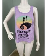 Women&#39;s Disney Nightmare Before Christmas Together Forever Pajama Tank T... - £9.29 GBP