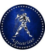 Aquarius Novelty Circle Coaster Set of 4 - €17,21 EUR