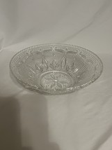 Federal Glass Heritage Sandwich Pattern Fruit Bowl Serving Dish - $19.99