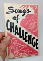 New Tribes Mission Christian Missionary Songs Of Challenge Hymns Songbook Rare - £17.60 GBP