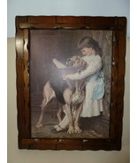 Compulsory Education/Briton Riviere/1909 Large Pears soap ad Victorian t... - $125.99