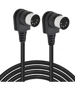90 Degree Angle Midi 5 Pin Din Cable, Right Angle Doul 90, 3 Meter/ 9.9 Ft - €28,24 EUR