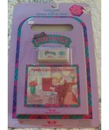 1986 Worlds of Wonder Pamela Goes Out For Dinner Voice Card &amp; Activity Book - £20.33 GBP