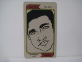 MUHAMMAD ALI Scarce Spanish &quot;Pesque Hueso Cerveza&quot; Card #232 (Circa 1980... - $35.00