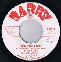 Mitch Ryder Jenny Take A Ride 45 rpm Baby Jane Mo-Mo Jane Canadian Pressing - £7.11 GBP