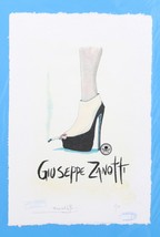 Giuseppe Zanotti Print By Fairchild Paris LE 5/50 - £118.68 GBP