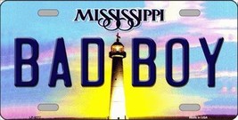 Bad Boy Mississippi Novelty Metal License Plate - £17.49 GBP