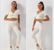 Mirity Yoga Workout straps  Top + Legging. Med - $19.68