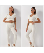 Mirity Yoga Workout straps  Top + Legging. Med - $361.11 MXN