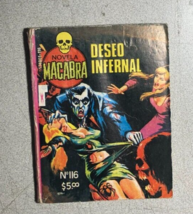 MACABRA #116 (1980) Mexican digest size horror comic book [in Spanish] VG+ - $29.69