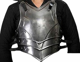 LARP Medieval Fantasy Costume Steel Armor Full Cuirass Halloween - £139.95 GBP