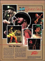 Donnie Van Zant .38 Special 1984 Tour De Force w/ Peavey Mark IV guitar amps ad - £3.38 GBP