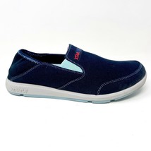 XtraTuf Yellowtail Royal Blue Slip Resistant Canvas Womens Slip On Casual Shoes - £27.93 GBP