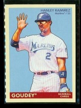 2009 Upper Deck Goudey Baseball Trading Card #75 Hanley Ramirez Florida Marlins - £6.61 GBP