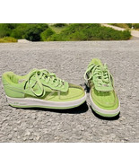 Nike Air Force 1 Clear Transparent Green Women Sz 8 Shoe 306200 701 Vint... - $305.90