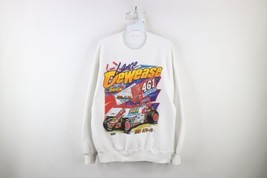 Vtg 90s Mens Large Distressed Lance Dewease The Brick Mobile Racing Sweatshirt - £46.70 GBP