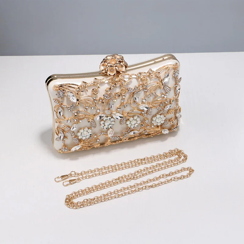 Clutches for Women 2023  vintage Female Bridal crystal  FASHION Evening Jewel Pa - $97.55