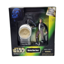 Vintage 1997 Kenner Star Wars Bespin Han Solo Figure W/ Gold Coin New 84022 - £9.71 GBP