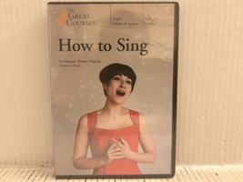 The Great Courses: How To Sing With Professor Dawn Pierce (6 Disc Set, 2020) NEW - £23.65 GBP