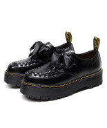 Martin Series-2 | 5566 Girls’ &amp; Wo’s Platform Genuine Leather Satin Lace... - €61,18 EUR