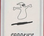 Spooky&#39;s Restaurant Menu Northshore Drive Knoxville Tennessee 1990&#39;s GHO... - $18.81