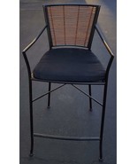 Vintage Mid Century Bamboo Bar Stool - Great Chair - VGC - STYLISH BAR S... - $135.76 CAD