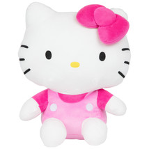 Hello Kitty Big Pink Bow 15&quot; Plush Backpack Pink - £25.75 GBP