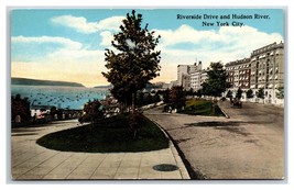 Riverside Park Drive and Hudson River New York City NY NYC UNP DB Postcard O15 - £2.30 GBP