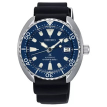 Seiko Prospex Mini Turtle SRPC39K1 Automatic Diver 44mm Steel Case Blue Dial - £351.62 GBP