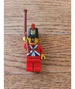 Minifigure LEGO Pirates Guardia reale britannica uniforme rossa con mosc... - £11.21 GBP