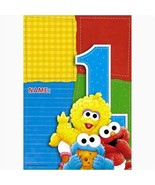 Sesame Street 1st Birthday Party Favor Treat Bags 8 Per Package NEW - £2.60 GBP